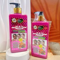 Lotion corporelle 500 ml nourrissante, hydratante, adoucissante, éclaircissante et blanchissante au glutathion, vitamine C et Gluta Berry