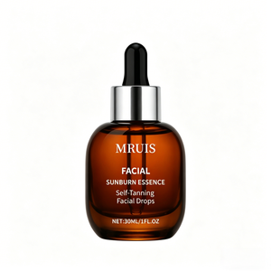Self <strong>Tanning</strong> <strong>Face</strong> Serum Sunless <strong>Tanning</strong> Lotion Natural Bronzing Formula Smooth Glow Easy Application Premium Skincare MRUIS - Product Image 6