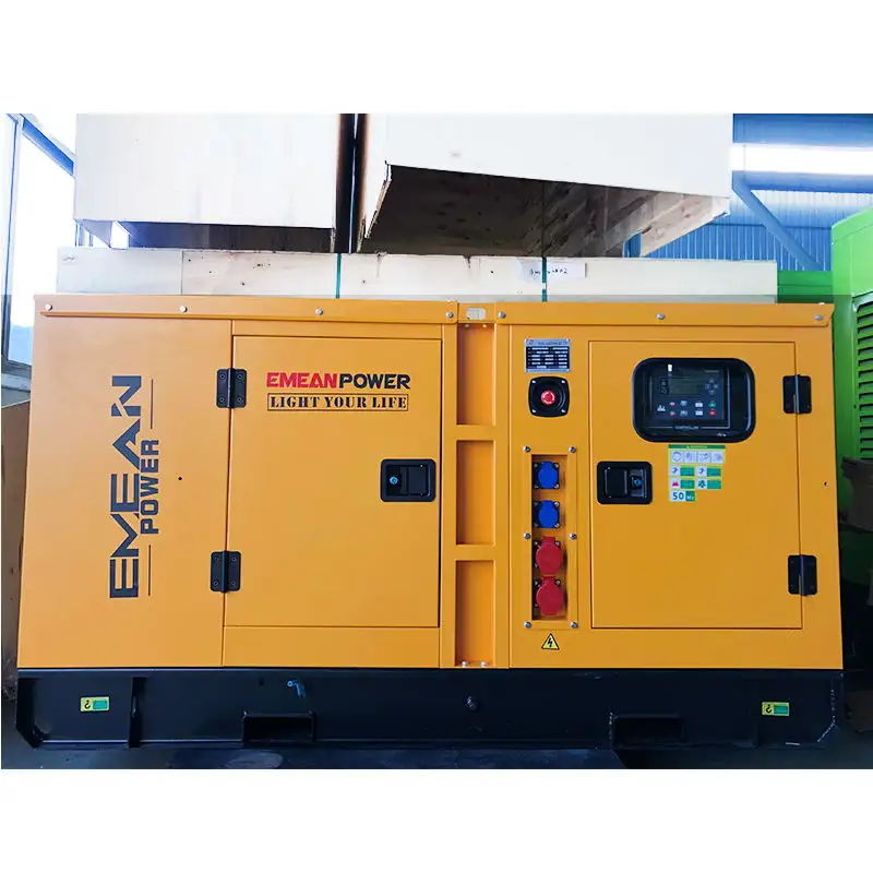 ซูเปอร์เงียบเครื่องกำเนิดไฟฟ้าดีเซล10/20/30/50 Kva Kw เครื่องกำเนิดไฟฟ้าดีเซล10kw 1/3เฟส Genset