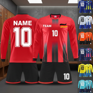 Uniformes de Fútbol Americano Personalizados con Nombre/Número/Logotipo, Camiseta de Manga Corta con Cuello Redondo, Colores Personalizables - Product Image 3