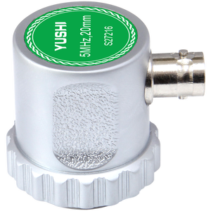 Transduser Ultrasonik Pabrik OEM 1mhz/2mhz/2.5mhz/4mhz/5mhz Probe Ultrasonik Kristal Tunggal 20mm - Product Image 2