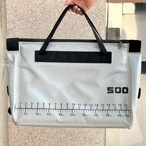 Bolsa Térmica para Pescado <span class=keywords><strong>de</strong></span> 50 cm, Aislada, <span class=keywords><strong>de</strong></span> PVC 1000D, Fondo Plano, Hermética, Portátil, Impermeable, Mantiene el Hielo Frío por Más <span class=keywords><strong>de</strong></span> 24 Horas - Product Image 1