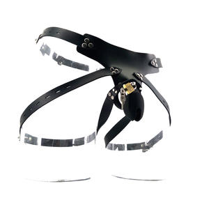 Cage de chasteté en plastique <span class=keywords><strong>PC</strong></span> de haute qualité, très vendue, pour hommes, jouet sexuel en résine, bondage, anneau de pénis, manchon de verrouillage, cage de pénis - Product Image 2