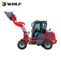 Chargeur sur pneus compact Wolf Loader Mini780T avec cabine