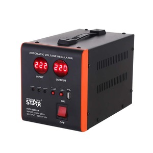 Regulador Automático de Voltaje Winning Star de 2000W Monofásico, Entrada 100-260V, Salida 220V, para Uso Doméstico - Product Image 5