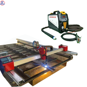 เครื่องตัดพลาสม่า CNC แบบเคลื่อนย้ายได้ รุ่น 1530 2530 2560 พร้อมระบบขับเคลื่อนแบบสเต็ปเปอร์สองด้าน และหัวตัดแบบเปลวไฟ สำหรับงานตัดแผ่นโลหะ - Product Image 1