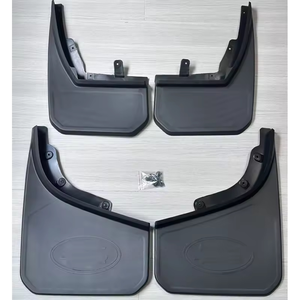 Plástico ABS de alta calidad, 4 Uds., guardabarros traseros delanteros negros mate anchos, adecuados para guardabarros de coche 2020-2023 Defender 90 110 - Product Image 2