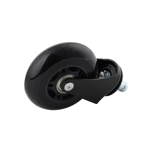 Quality Heavy Duty 360 Degree Swivel Steel Casters Lightweight Noiseless Black <b>Replacement</b> <b>Wheels</b> For Living Room Home Furniture - Product Image 3