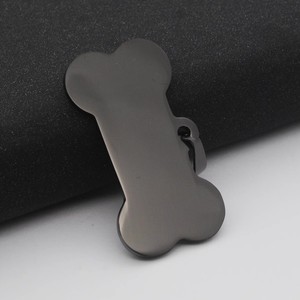 Titane acier inoxydable étiquette de chien collier chaîne publicité promotion pendentif étiquette en métal personnalisée - Product Image 5