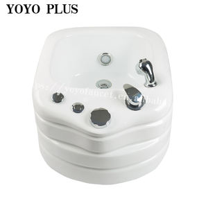 Cubo de spa para pies para salón de casa, cuenco de pedicura, luces y burbujas, lavabo de pedicura, <span class=keywords><strong>silla</strong></span> de pedicura, salón de belleza - Product Image 1