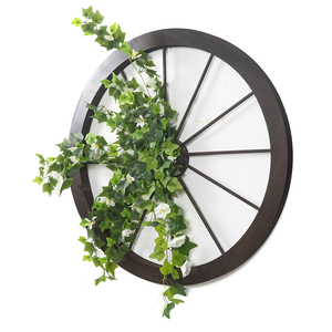American Country-Style bánh xe tường treo, Bắc Âu Ins trang trí nội thất, Vòng Cổ Điển Trang trí bằng gỗ - Product Image 3