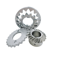 OEM personnalisé en acier inoxydable et laiton roue dentée fabriqué au Vietnam métallurgie des poudres frittage partie avec chromage