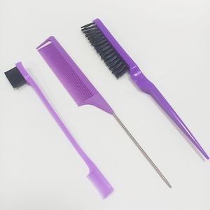 Cepillo de pelo de nailon delgado y elegante con cerdas para desenredar, otra herramienta de maquillaje - Product Image 3