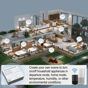 Receptor Wifi RF Ewelink de 4 Canales, 7-32V, Módulo de <span class=keywords><strong>Motor</strong></span> Inteligente de 4 Canales, Interruptor de Control Remoto de 433mhz, Compatible con Alexa y Google Home - Product Image 6