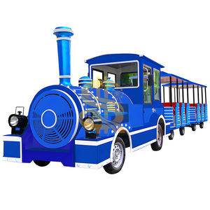 <span class=keywords><strong>Train</strong></span> sans rails multifonctionnel convertible en wagon de fête ou de restauration, configuration personnalisée pour événements, traiteur et locations privées - Product Image 1