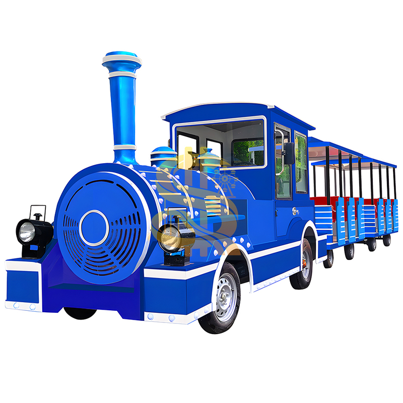 Charming Trackless Train Ride for Amusement