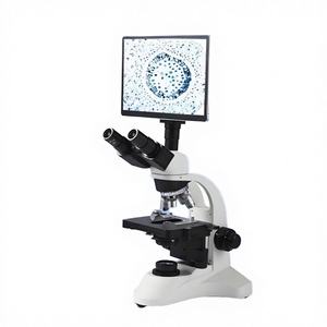 Microscopio Biológico 1000X-1600X con Pantalla LCD Digital, Resolución Full HD, Fuente de Luz Halógena, Trinocular, para Laboratorio Dental, Automático - Product Image 3