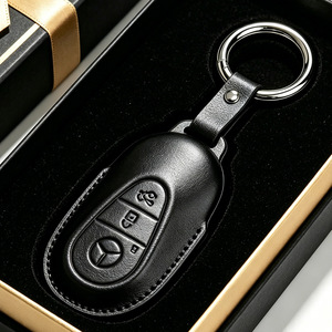 Housse de porte-clé<span class=keywords><strong>s</strong></span> en cuir, accessoires pour Mercedes-Benz GLA/GLE/GLB/GLS/GLC/CLA/CLS/C300 /E/<span class=keywords><strong>S</strong></span>/G Class, résistante aux rayures - Product Image 6