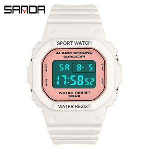 <span class=keywords><strong>Orologio</strong></span> da <span class=keywords><strong>Donna</strong></span> SANDA 293 di Tendenza, <span class=keywords><strong>Orologio</strong></span> Sportivo Giovanile per Donne con Impermeabilità 5ATM, <span class=keywords><strong>Orologio</strong></span> <span class=keywords><strong>Digitale</strong></span> da Polso in Gelatina per Signore - Product Image 1