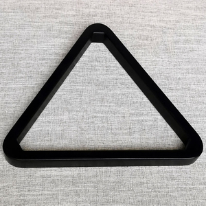 <span class=keywords><strong>Triangle</strong></span> <span class=keywords><strong>noir</strong></span> en bois neuf accessoires de jeu de billard trépied table de billard cadres de balançoire support de balançoire de billard - Product Image 6