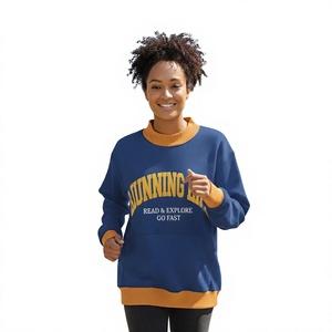 Sudadera Oversize de Cuello Alto con Forro para Mujer, Estilo Heritage, Lista para el Fin de Semana, de Poliéster/Algodón, Marca Elevated Basics ODM - Product Image 1