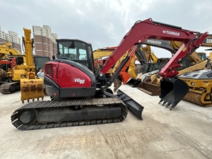 Excavadora Yanmar VIO80 Usada, Cero Cola, Midi, Sistema Hidráulico VIPPS, Cucharón de 0.28m³ para Renovación de Viviendas y Trabajos de Recuperación de Terrenos Agrícolas. - Product Image 6