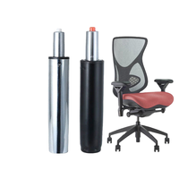 Cilindro Neumático Telescópico de Metal para Ajuste de Altura de Silla de Oficina, Repuesto Moderno para Silla de Oficina
