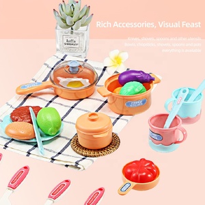 Juego educativo personalizado pequeño Mini juguete de cocina simulación del hogar Cocina y <span class=keywords><strong>lavado</strong></span> Mini mesa de comedor simulación juego de juguete de cocina - Product Image 5