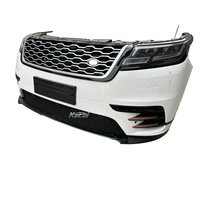 Kit de Parachoques Delantero, Parrilla y Faros para Range Rover Velar L560 2017-2025, Incluye Componentes Delanteros del Velar