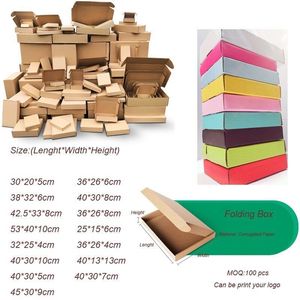 <span class=keywords><strong>Cajas</strong></span> de Cartón Corrugado para Envíos, con Logotipo Personalizado, <span class=keywords><strong>al</strong></span> <span class=keywords><strong>por</strong></span> <span class=keywords><strong>Mayor</strong></span>, <span class=keywords><strong>Cajas</strong></span> de Papel <span class=keywords><strong>Kraft</strong></span> Marrón, Ligeras, para Ropa y Zapatos - Product Image 6