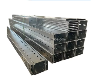 Chemin de câbles galvanisé en acier inoxydable Offre Spéciale Plateau de câble ventilé perforé de différentes tailles avec <span class=keywords><strong>accessoires</strong></span> - Product Image 6