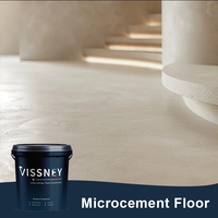 Système de revêtement et peinture pour murs et sols en microciment, prix usine Vissney