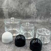 Vente en gros Flacons de pulvérisation de parfum vides carrés de luxe de 30ml 50ml 100ml avec pompe Design personnalisé et emballage de boîte de parfum