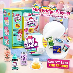 ZURU Set de Mini Refrigerador de Juguete, Refrigerador en Miniatura para Casa de Juegos, Juguete de Explosión, Bola Gourmet, Caja Sorpresa Tide <span class=keywords><strong>Play</strong></span> - Product Image 2