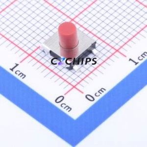 K2-1157SP-E4SW-01 Tactile Switch SMD Switch ( Operating Force: 2.5N )( Mounting Type: Vertical Mount )( Switch Length: 6.4mm ) - Product Image 1