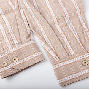 Chemise de Travail FR à Manches Longues à Carreaux pour Homme, Ignifuge, Résistante au Feu FRC, <span class=keywords><strong>NFPA</strong></span> 2112 CAT2, pour Soudeur et Sécurité en Soudage - Product Image 5