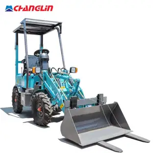 Lawn Mini Front End Loader Electric Battery Engineering Construction Machine Mini Loader