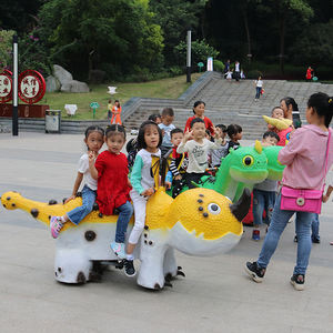 Depósito 15 Gecai Venta caliente Dino Park Riding Dinosaur Machine Animatronic Dinosaur Ride para niños - Product Image 2