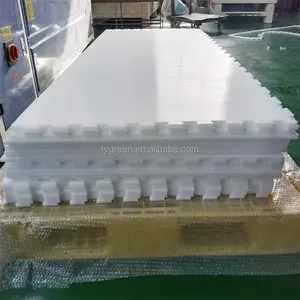 मोबाइल रिंक uhmwpe बर्फ रिंक सर्वश्रेष्ठ हॉकी सिंथेटिक बर्फ टाइल