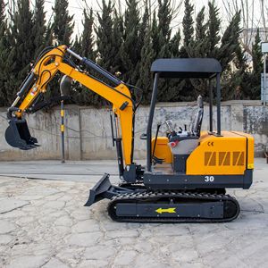 Mini-excavatrice sur chenilles de 3 tonnes pour travaux de construction et de voirie - Product Image 2