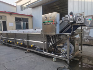 VBJX sürekli sebze sebze narenciye fındık domates soyma ceketli su ısıtıcısı <span class=keywords><strong>Blanching</strong></span> Blancher makinesi için - Product Image 2