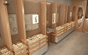 Tủ trưng bày trang sức & đồ đạc cửa hàng | nội thất sang trọng tùy chỉnh cho các cửa hàng cao cấp | Dịch vụ thiết kế và lắp đặt chìa khóa trao tay - Product Image 5