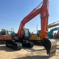 Excavator Bekas Hitachi ZX160 16 Ton Model 2024 dengan Pompa Mesin & Motor Alat Berat Konstruksi