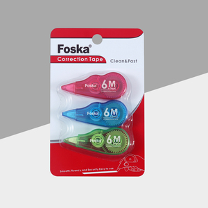 Ruban correcteur en plastique Foska 5M pour étudiants et fournitures de bureau de qualité scolaire - Product Image 5