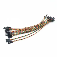Câble torsadé 24AWG sur mesure avec connecteur Dupont, assemblage de faisceau de câbles