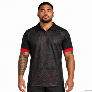 T-shirts à manches courtes pour hommes, essentiels pour les fans de rugby, avec logo personnalisé de l'équipe nationale de rugby 2026, logo de marque gratuit - Product Image 2