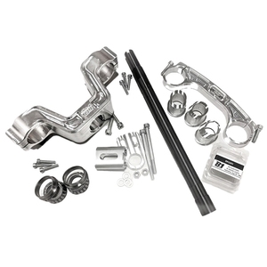 Kit de Placas de Eje Delantero para Yamaha Aerox 2003, Horquillas de 45-48 mm de Diámetro, Nuevo, Hecho en Italia, Compatible con JF-1 FG Gubellini MIR Fastace - Product Image 1