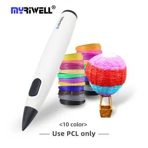 USB ปากกา3D พิมพ์ลายอัจฉริยะสำหรับเด็กพอดีกับเส้นใย PCL