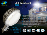 Lámpara de Pared Exterior LED Cilíndrica de 50W 7000LM IP65 Impermeable, Estilo Granero, Encendido/Apagado Automático, Aleación de Aluminio, Luz Diurna 5000K, Iluminación de Jardín