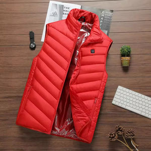 سترة شتوية للتدفئة أنيقة-سترة واقية من الرياح سادة من البوليستر Usb لتسخين الرجال سترة جيليه ساخنة - Product Image 6